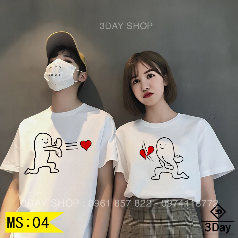 ÁO ĐÔI SIÊU CUTE