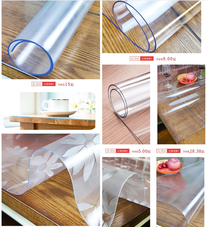 khăn trải bàn PVC mờ chống thấm cách nhiệt
