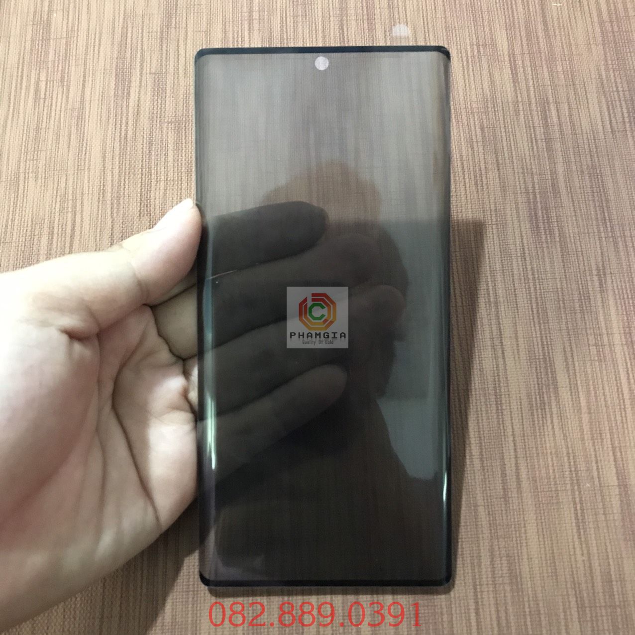 Kính cường lực chống nhìn trộm samsung note 10 plus
