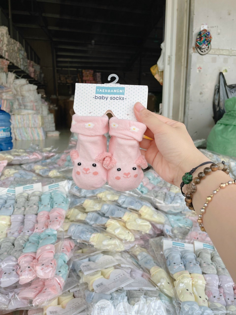 Tất thú siêu sinh cho bé 0-6m nhiều mẫu ( Có chống trơn )