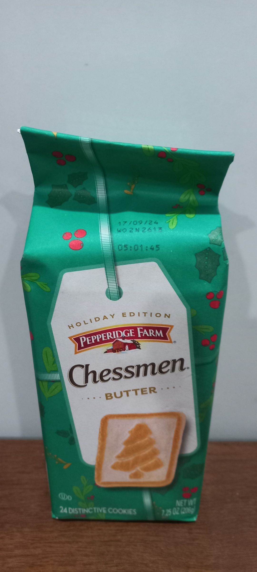 Bánh quy bơ chessmen pepperidge farm 206g-hsd: 09/2024