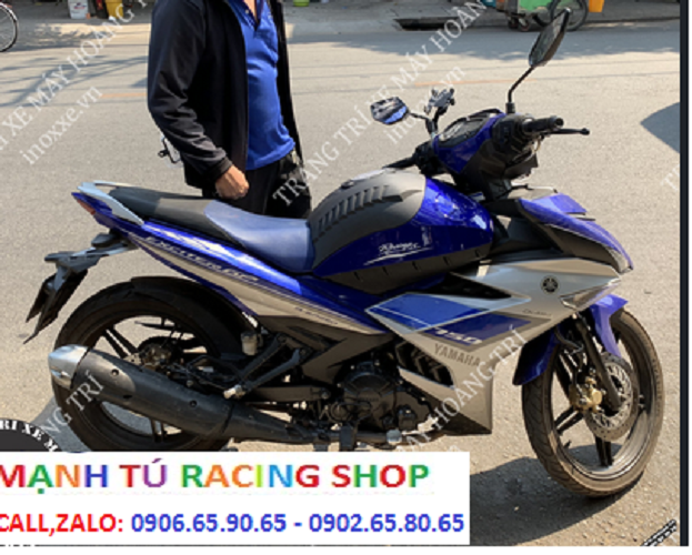 Thùng đựng đồ cho Exciter 150 kiểu bình xăng Moto