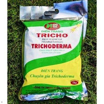 Nấm đối kháng tricho phân vi sinh vật trichoderma gói 1kg - ủ phân hữu cơ trồng rau sạch