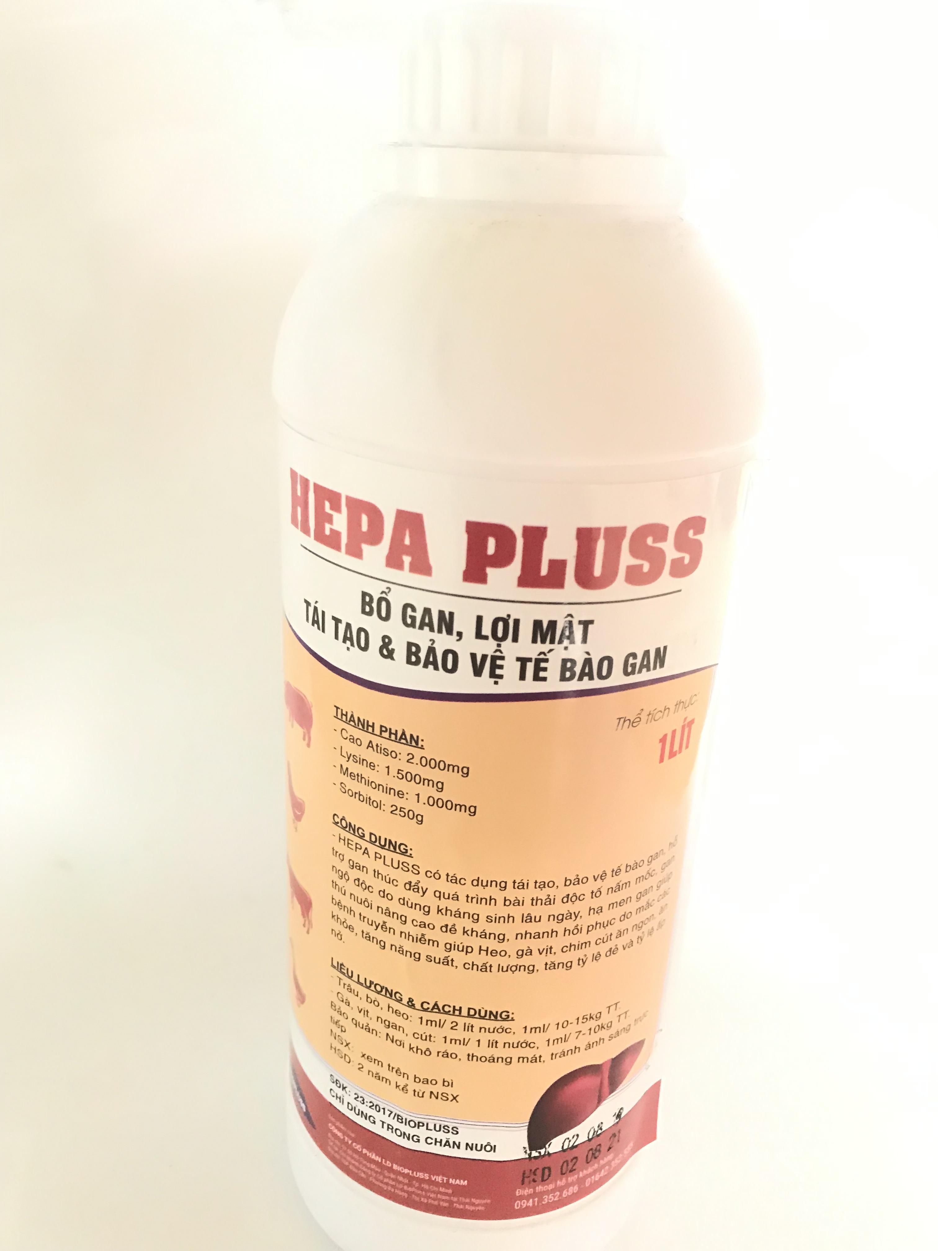 GIẢI ĐỘC GAN THẬN CẤP HEPA PLUS 1 LÍT