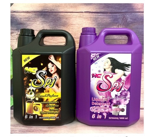 Nước Giặt SPJ 5000ml Thái lan (Màu Vàng)