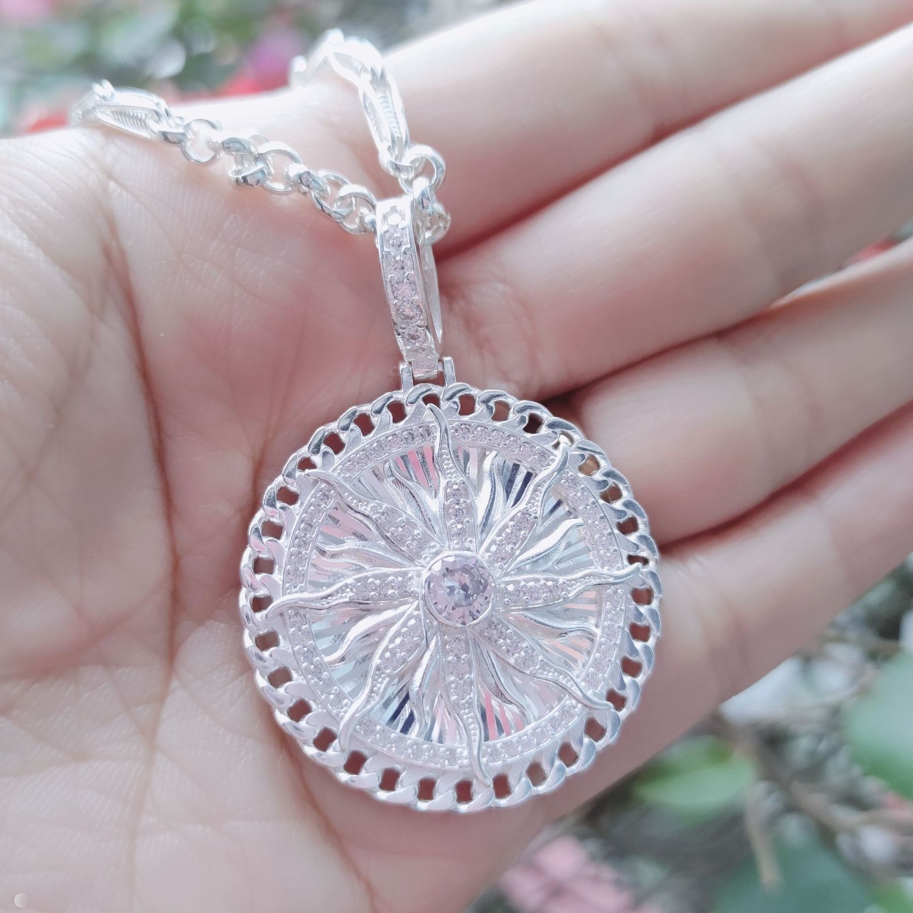 Dây chuyền bạc nam mẫu mới