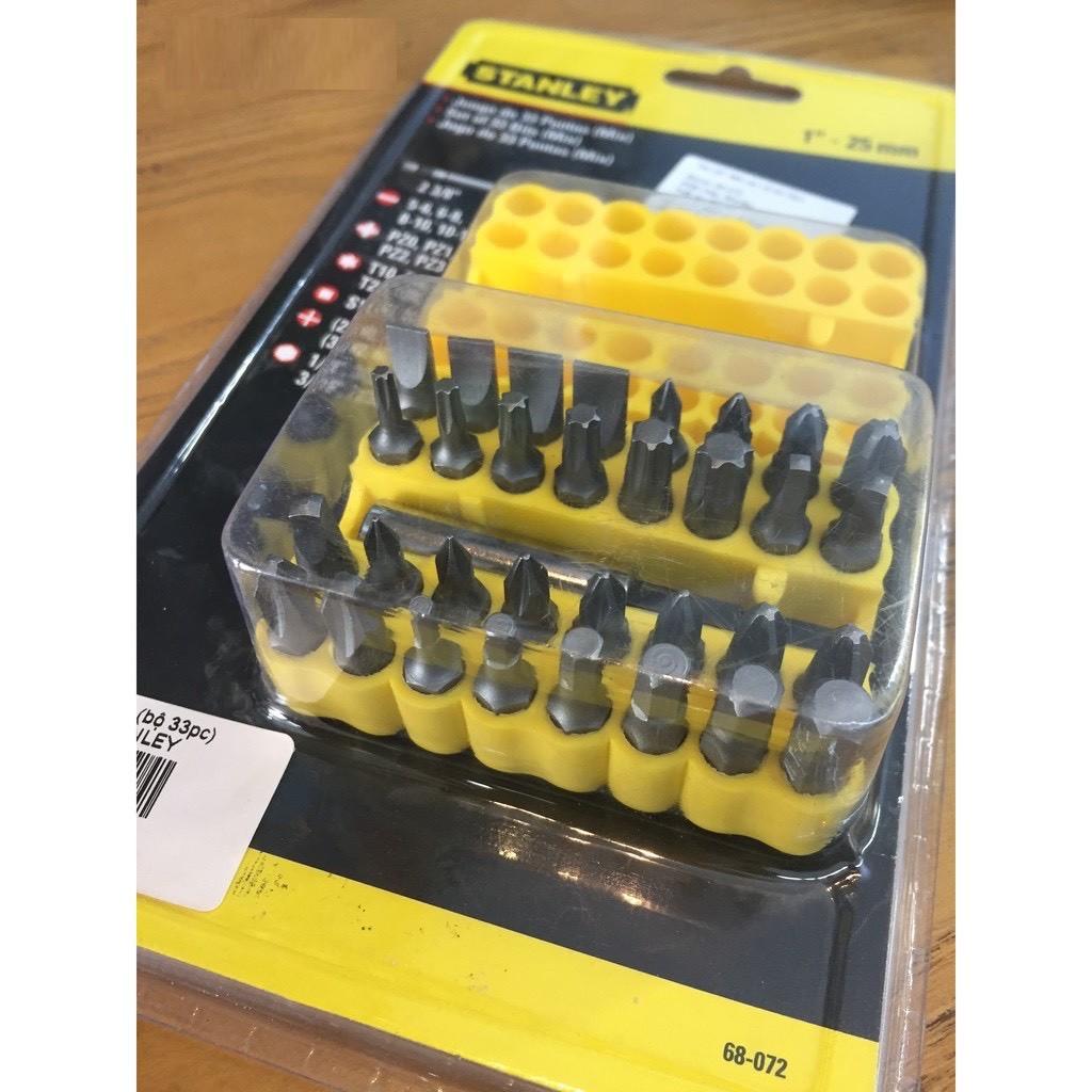 33 chi tiết Bộ đầu vít Stanley 68-072