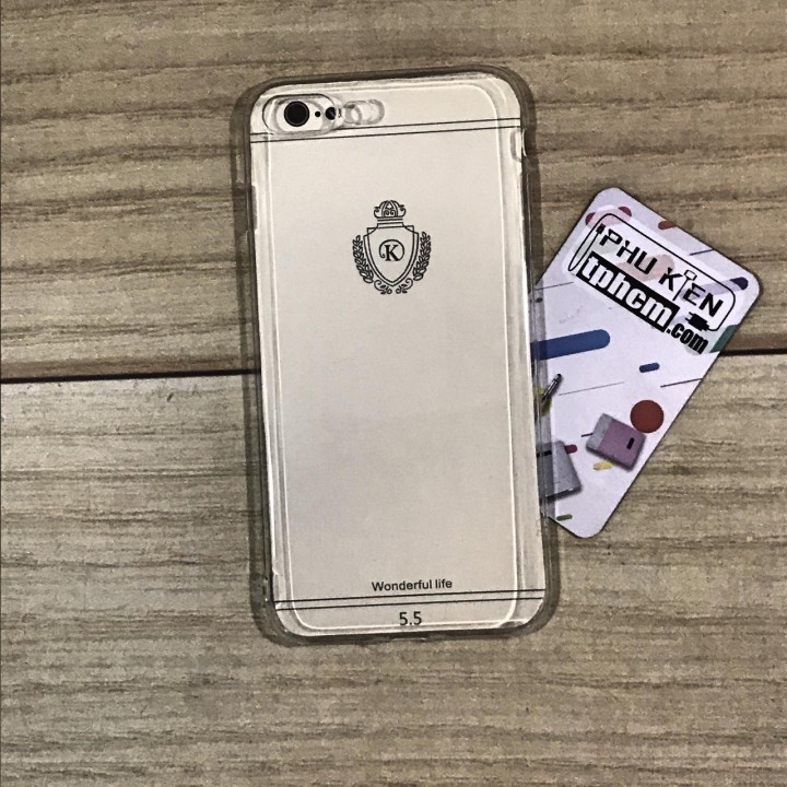 Ốp lưng iPhone 7 Plus - 8 Plus dẻo trong loại Tốt