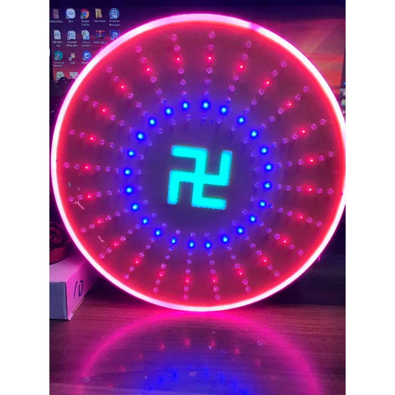 Đèn thờ hào quang mica led siêu sáng