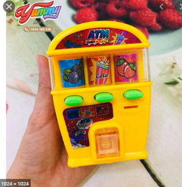 [Giá Sỉ ] Set 3 Máy bán kẹo tự động - máy kẹo ATM