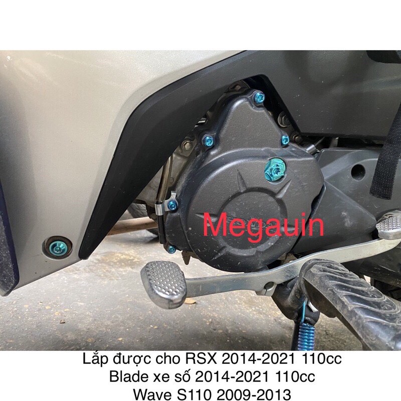 Ốc Lốc Máy Titan GR5 Wave A 110 2017-2021, BLADE, S110, RSX
