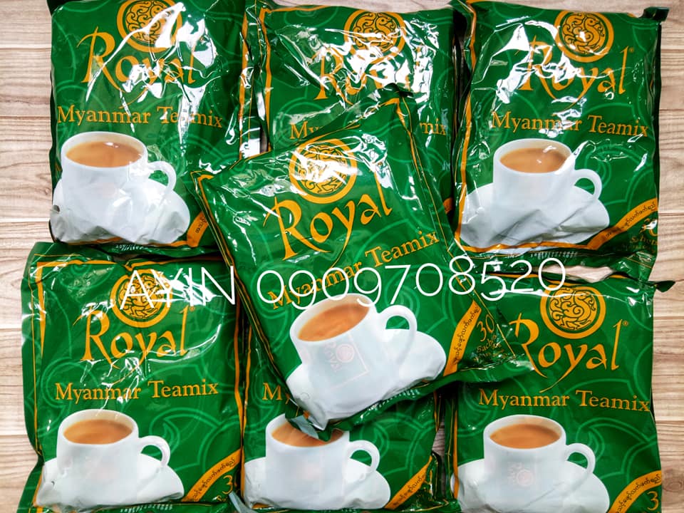 (HSD 04.2027) Trà Sữa Royal Myanmar Teamix 30 gói x 20g