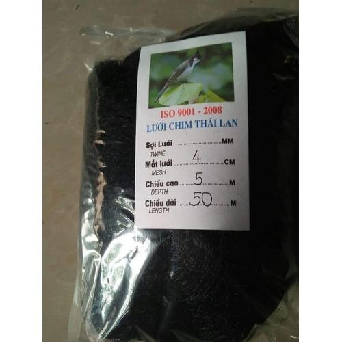 Lưới bẫy chim dài 50m cao 5m mắt lưới 4cm