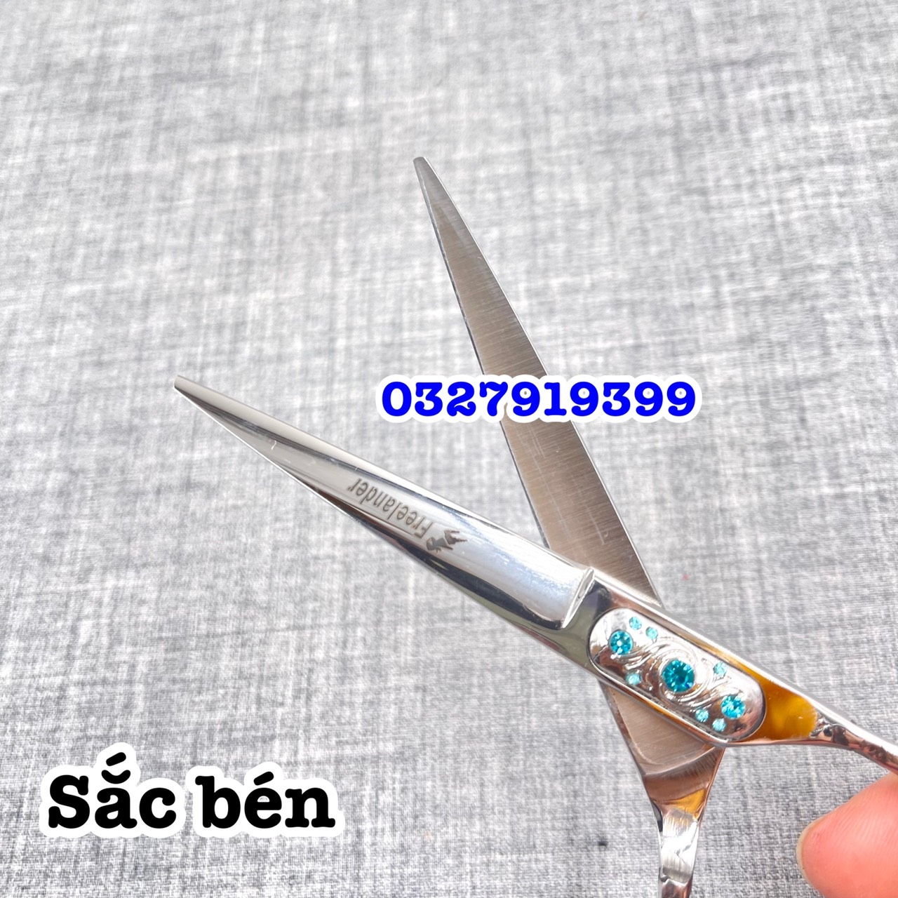 Freelander Kéo cắt tỉa tóc cao cấp Freelander 6.0 in HH thép nhật S440C độ cứng trên 62HRC sắc bén thiết kế tay cầm thuận tiện