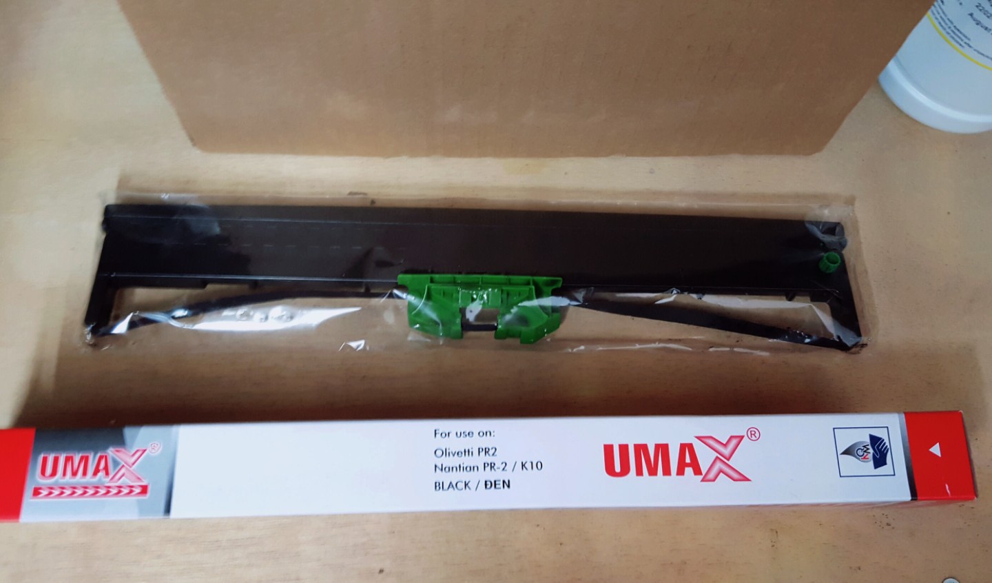 Combo 2 cái ruy băng mực oliverty pr-2/ ribbon pr2 umax dùng cho máy in kim olivetti pr2