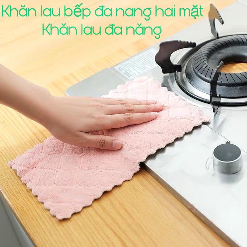 Set 10 Khăn Lau Bếp Đa Năng Siêu Thấm
