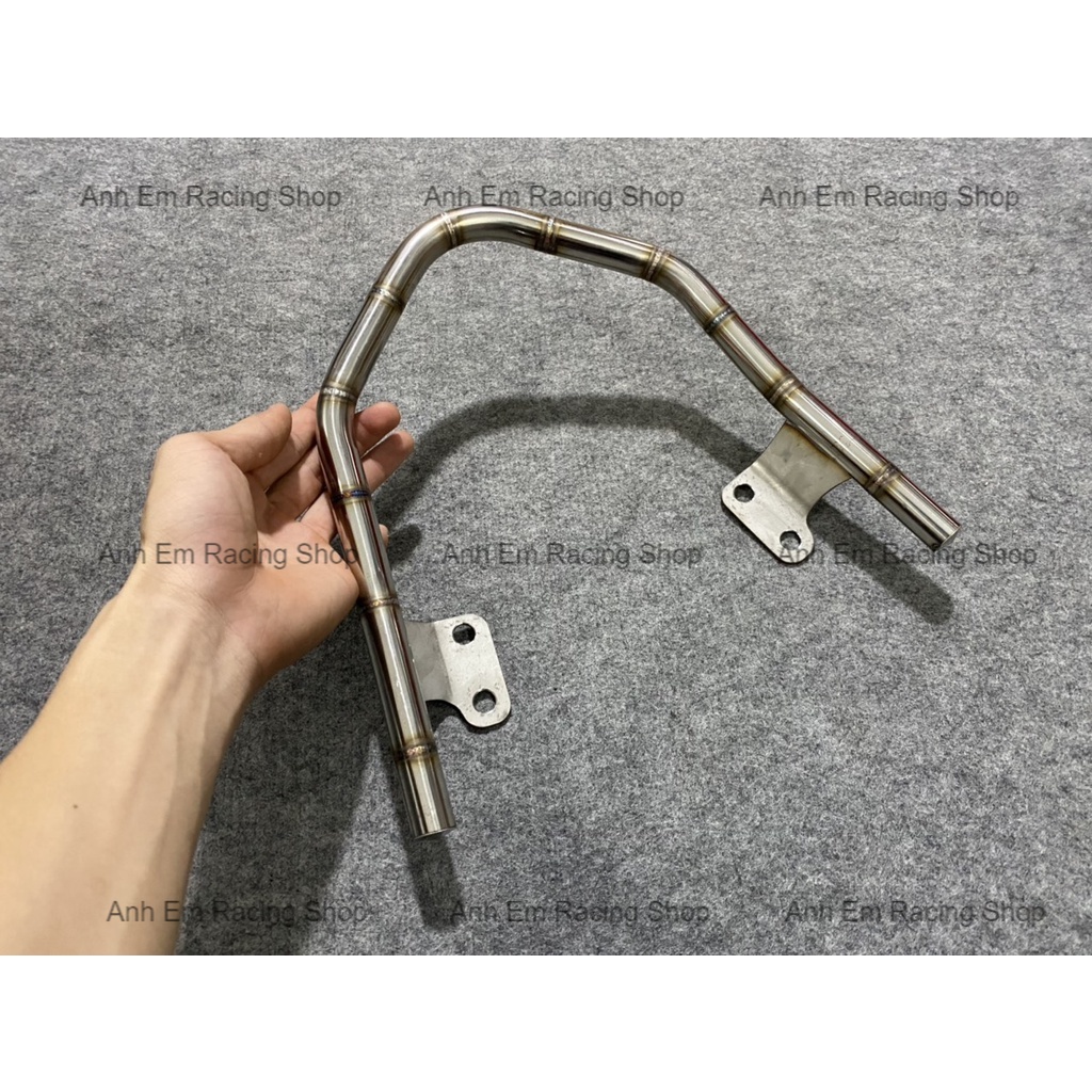 Cảng sau inox chạy vảy cá titan gắn xe máy wave a110 blade s110 rsx....