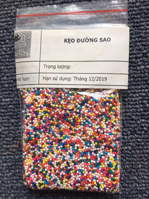 Kẹo Đường Các Hình: Tim, Sao....