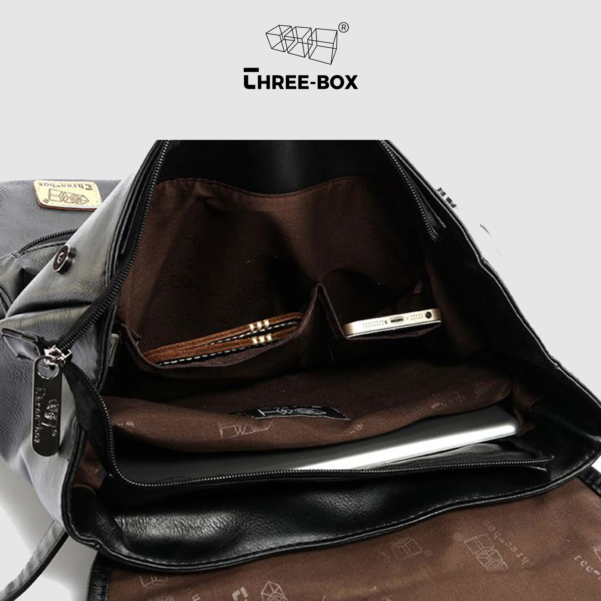 Balo da unisex THREE-BOX - BL1353