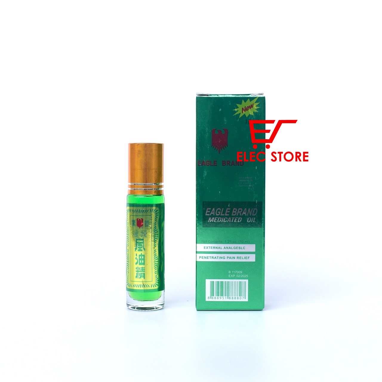 DẦU GIÓ XANH HIỆU CON Ó DẠNG LĂN 10ML