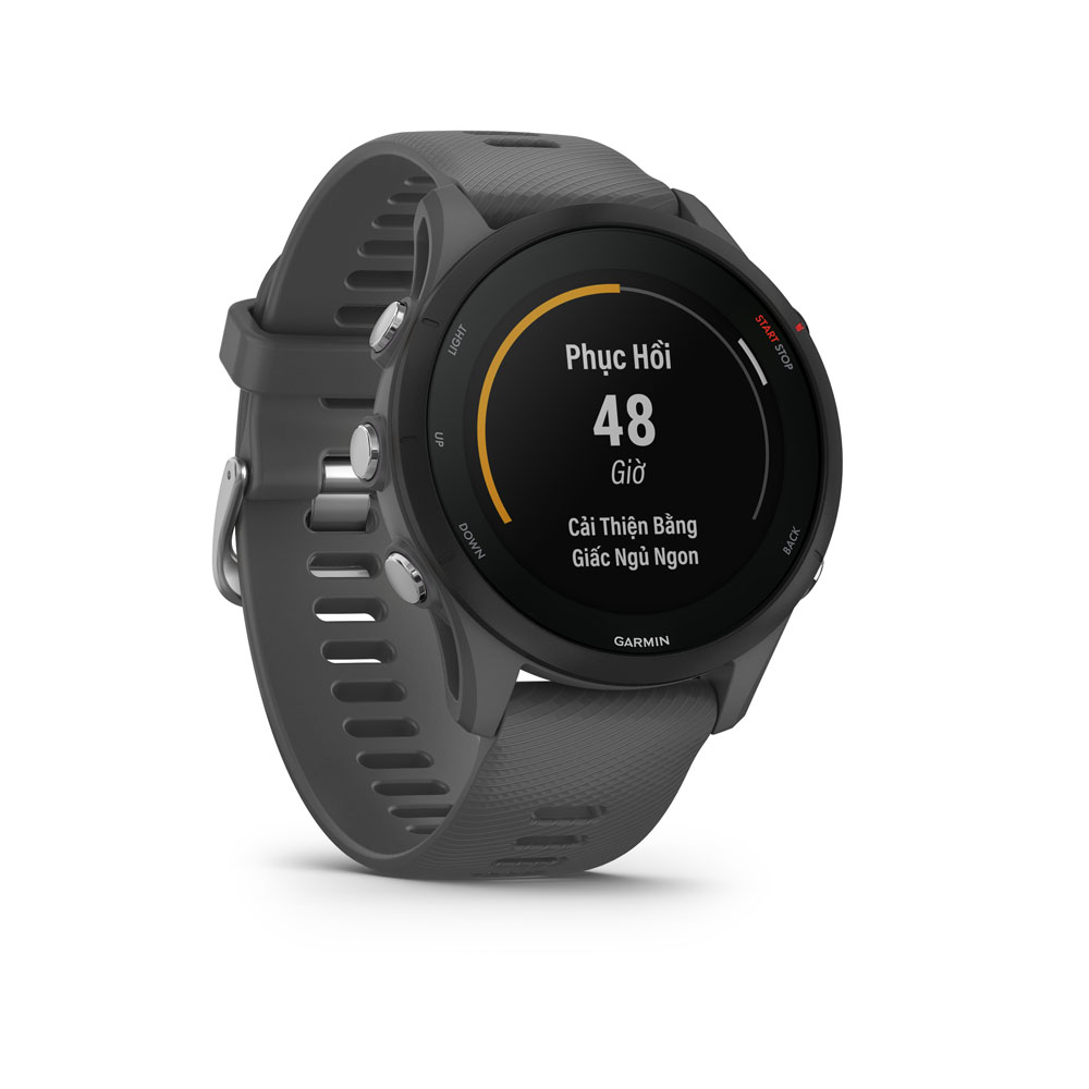 Đồng hồ Thông Minh Garmin Forerunner 255 Basic GPЅ (Slate Grey) - Hàng Chính Hãng