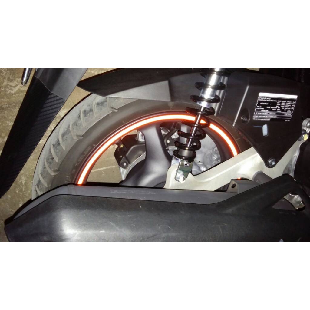 Cuộn Decal 5 mét, phản quang dán viền thân xe