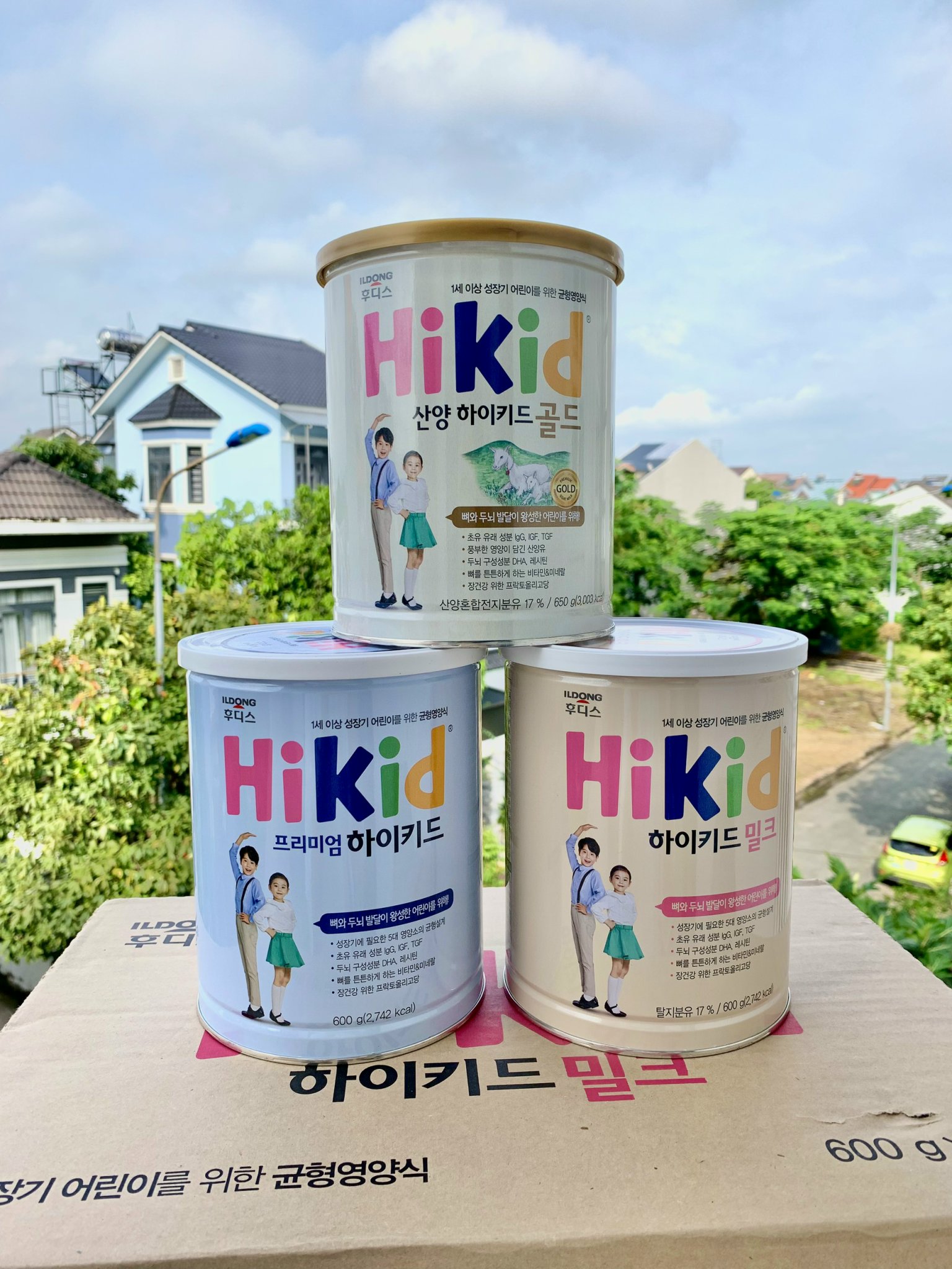 Sữa Hikid dê núi 650g nội địa Hàn