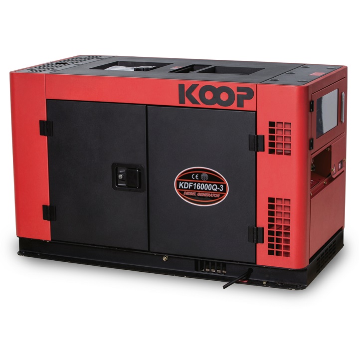 Máy Phát Điện Chạy Dầu 11kVA Koop KDF16000Q