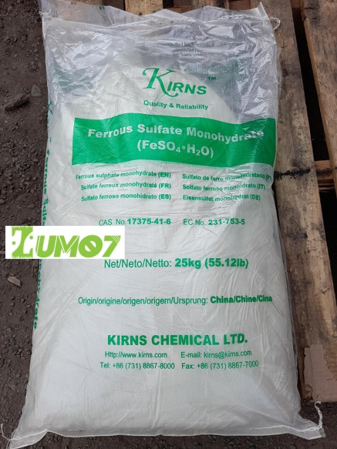 FeSO4.H2O 98%_Phân Vi lượng Sắt Sulfat 98%
