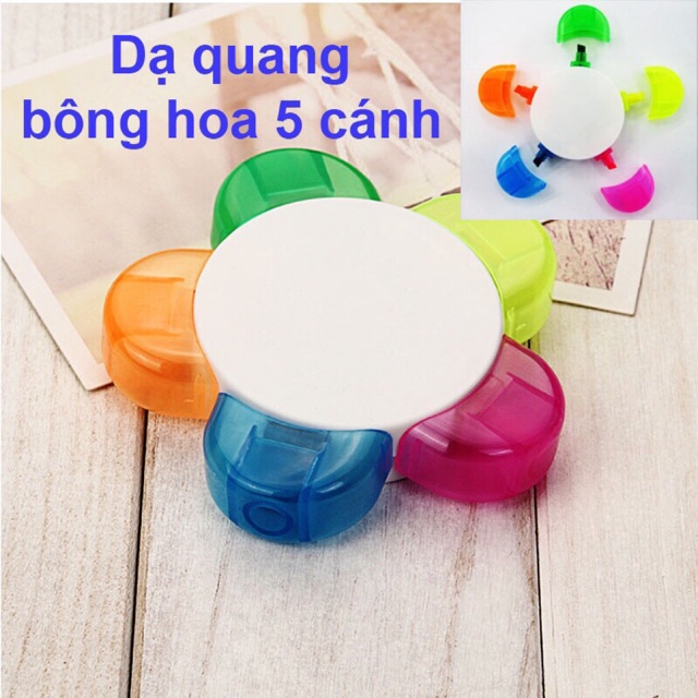 Viết Dạ Quang Ngôi Sao 5 Màu