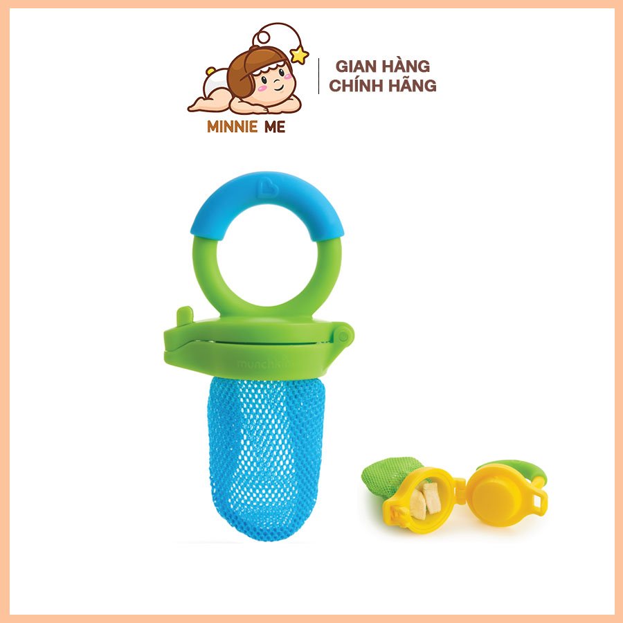 [XẢ HÀNG] Túi nhai ăn dặm chống hóc Munchkin