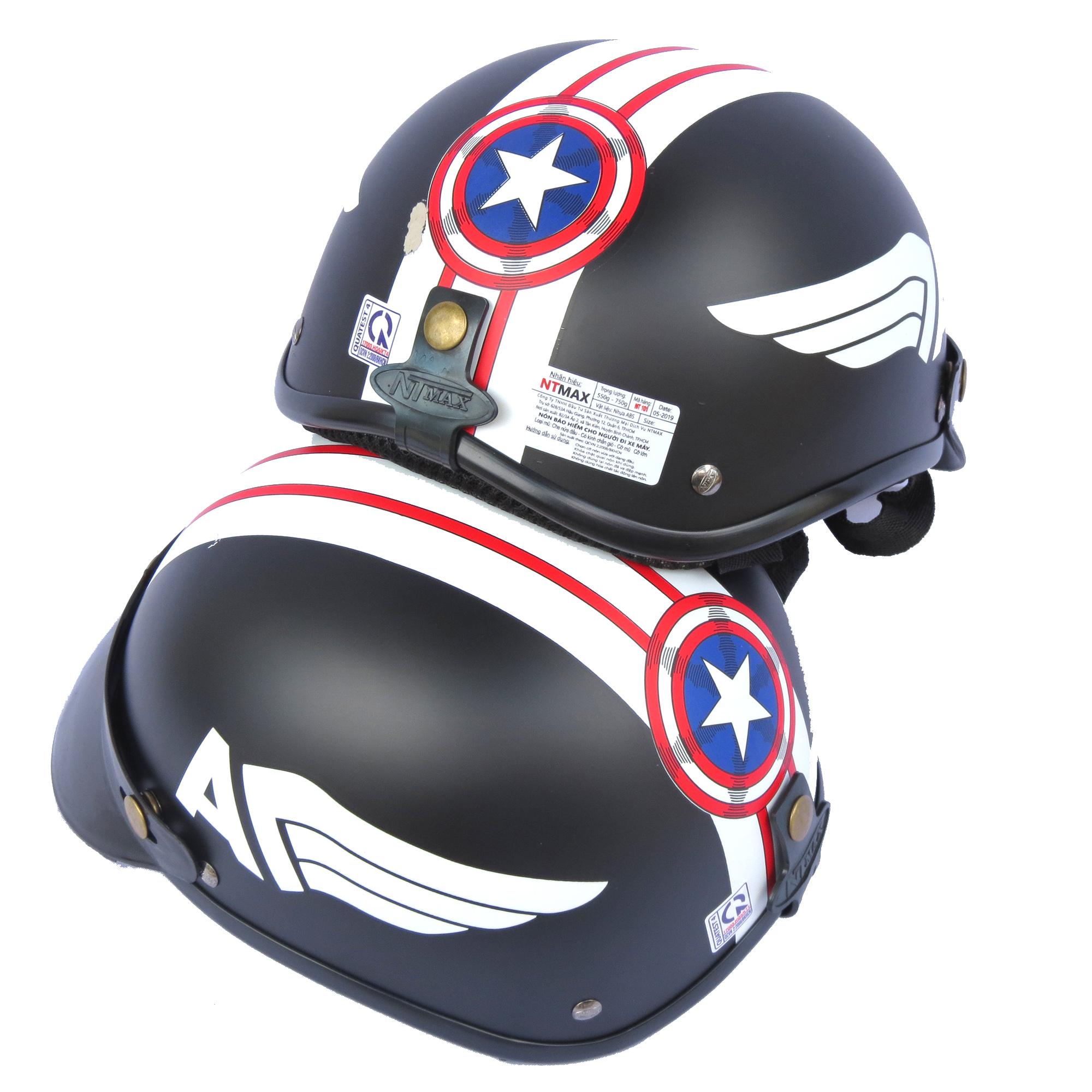 Mũ bảo hiểm NTMAX 1/2 captain