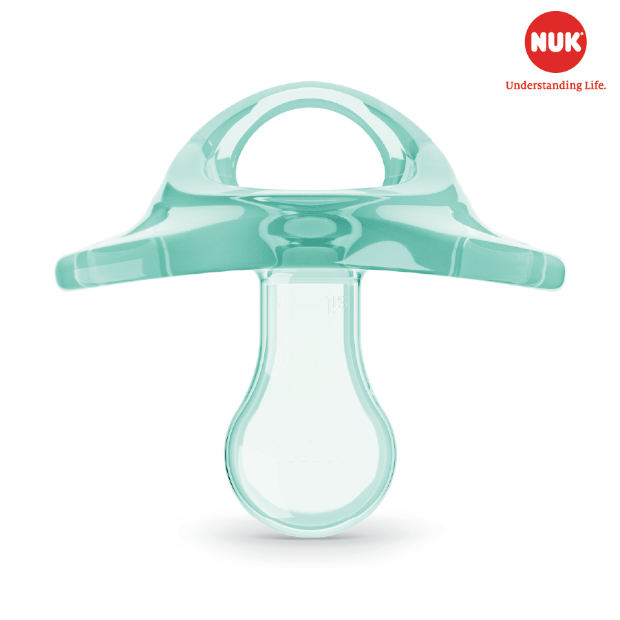 TI GIẢ NUK SENSITIVE SILICONE 6-18M