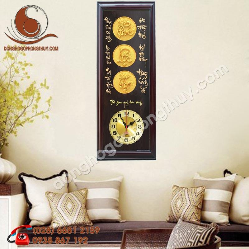 [HCM]ĐỒNG HỒ PHÚC LỘC THỌ ĐỒNG XU