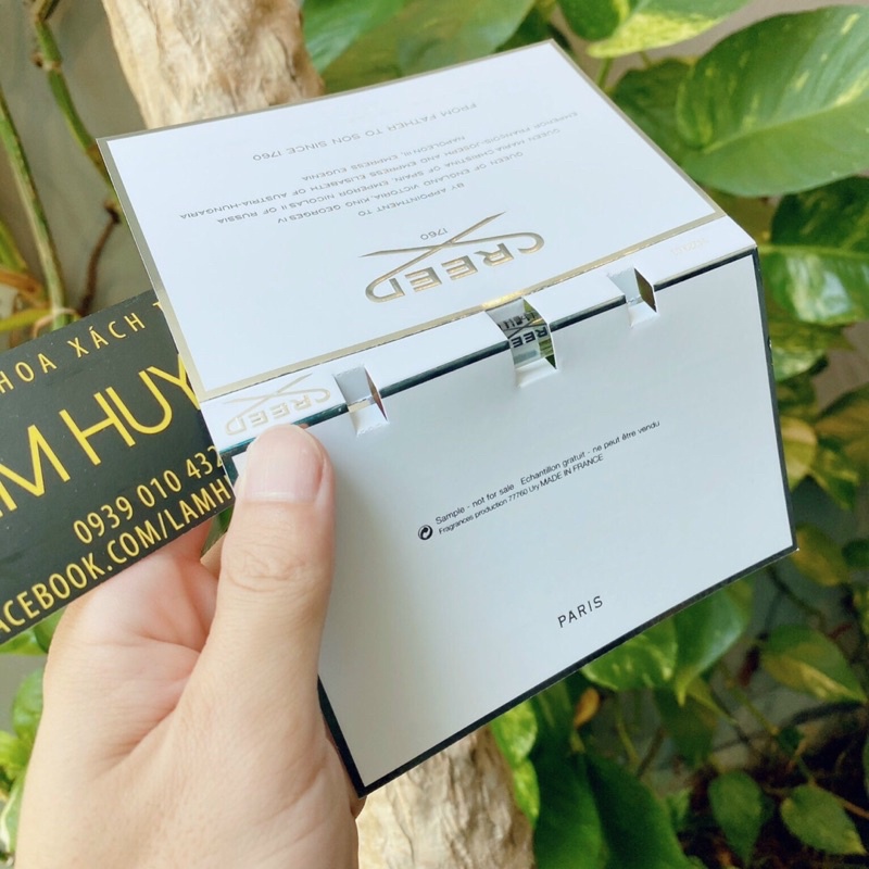 [ CHÍNH HÃNG] Vial Nước Hoa Creed Aventus 2ml