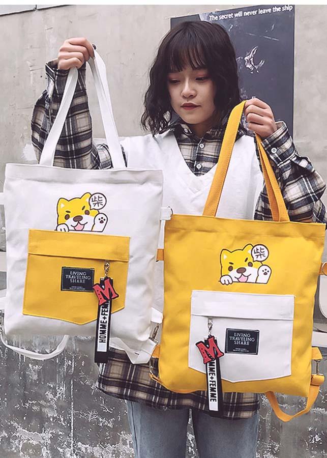 [HCM]Tote Thời Trang Chú Chó Cực Cute