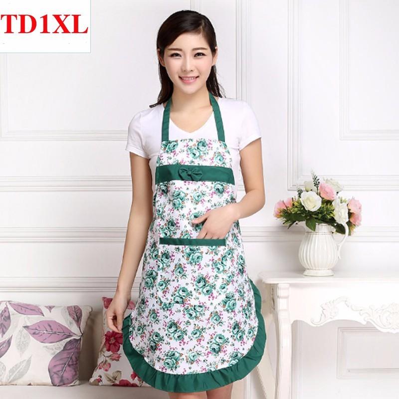 Tạp dề hoa cho các mẹ ( giao màu ngẫu nhiên )