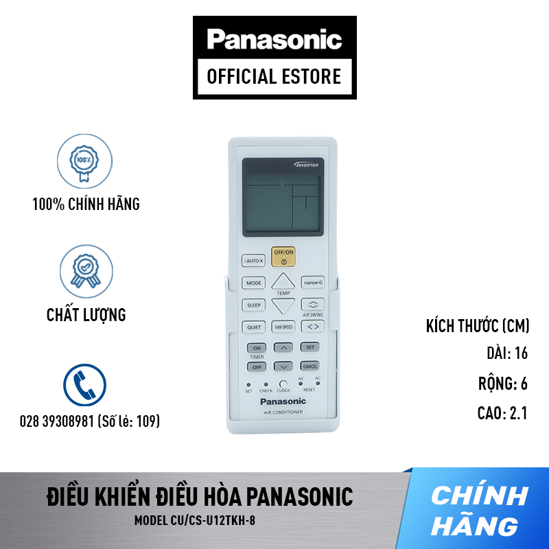 Điều khiển điều hòa panasonic cs-u12tkh-8/cs-u9tkh-8/cs-u18tkh-8/cs-u24tkh-8 – remote panasonic model cs-u12tkh-8/cs-u9tkh-8/cs-u18tkh-8/cs-u24tkh-8 acxa75c02570