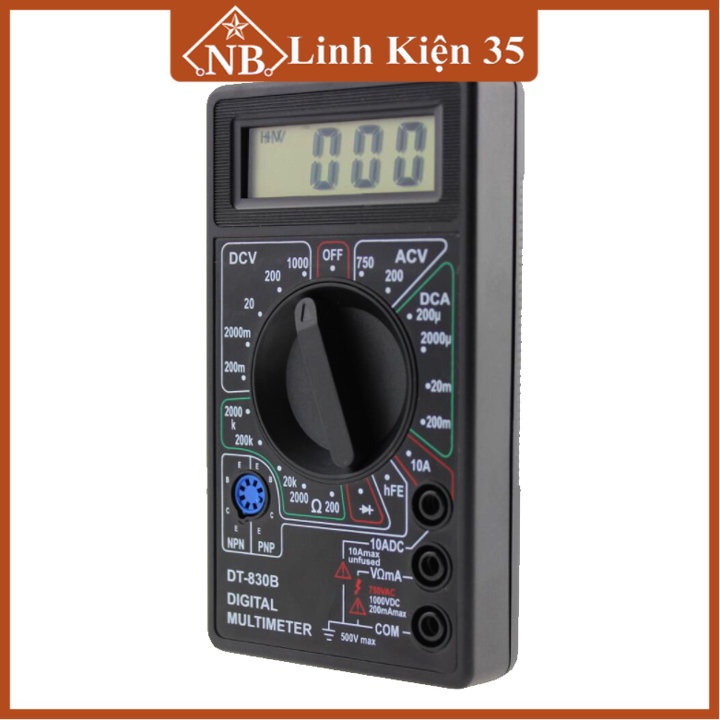 Đồng hồ DT830B DIGITAL MULTIMETER, đồng hồ đo điện vạn năng