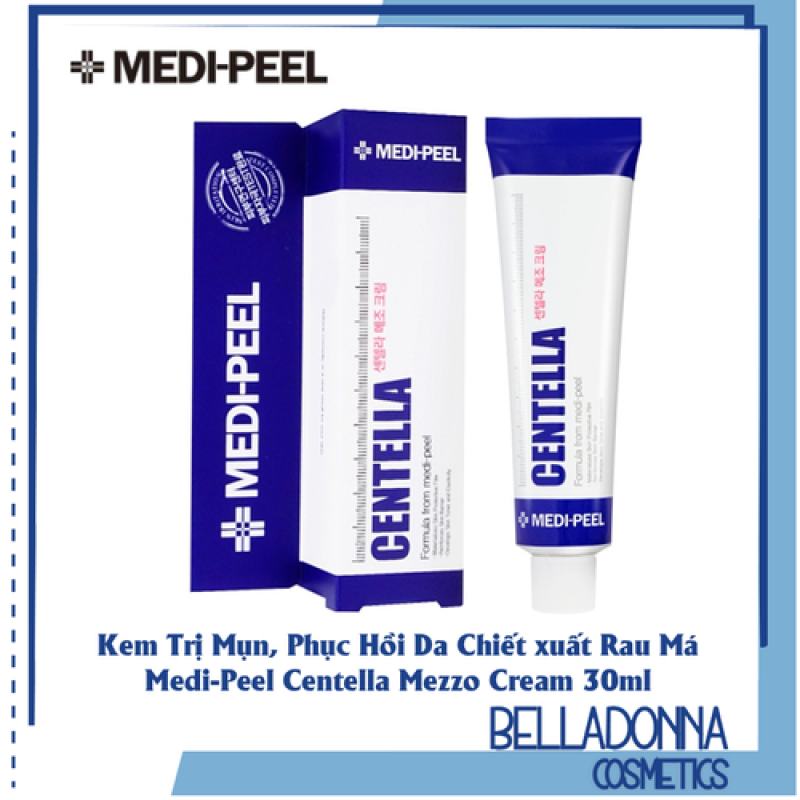Kem Đánh Bay Làm Sạch Mụn, Phục Hồi Da Chiết xuất Rau Má Medi-Peel Centella Cream 30ml giá rẻ