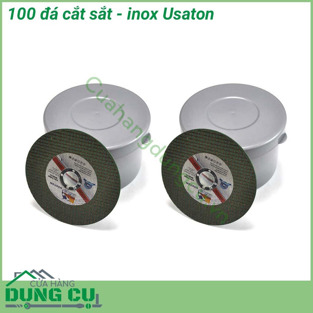 100 viên đá cắt sắt, cắt inox siêu bền
