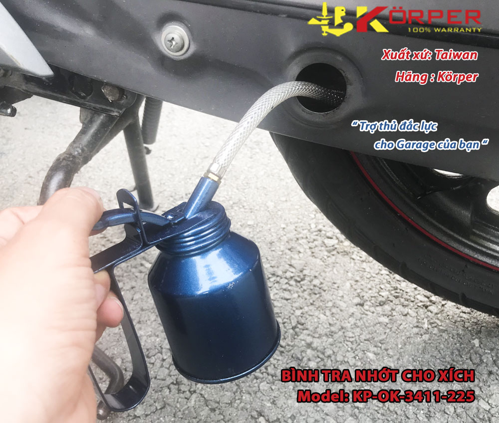 Bình Tra Nhớt Korper