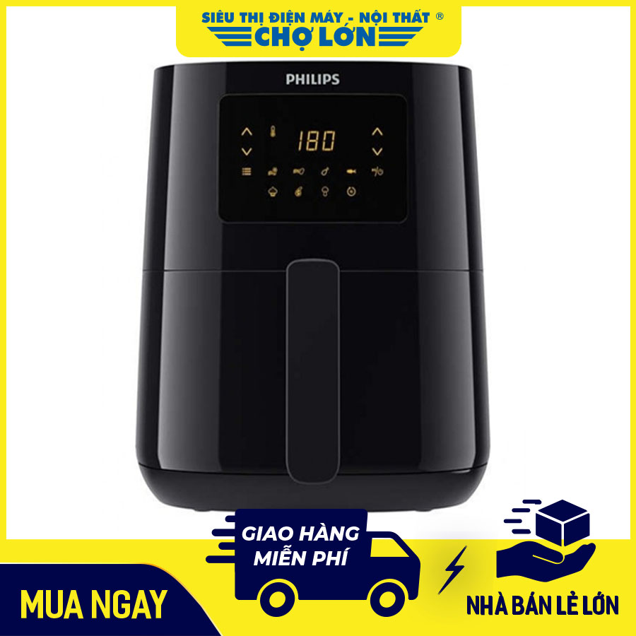 [HCM]Nồi chiên không dầu Philips HD9252/90