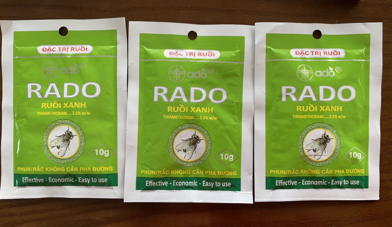 Thuốc diệt ruồi dạng bả hiệu quả Rado ruồi xanh - gói 10g