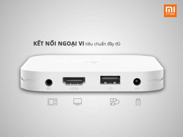 Mi Box Android TV Gen 4 hỗ trợ 4K HDR ( Bản nội địa Tiếng Trung )