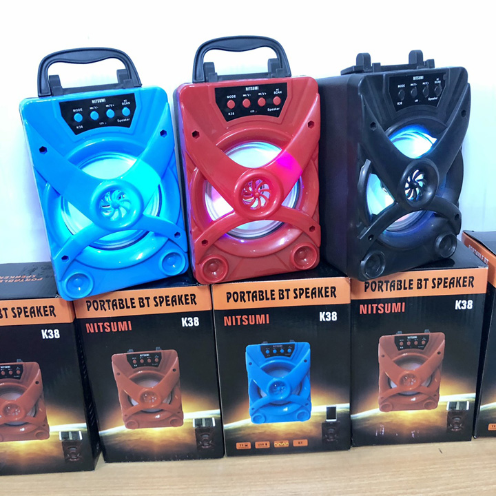 Loa mini bluetooth - led nháy theo nhạc