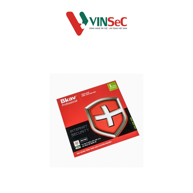 Phần mềm diệt Virus BKAV PRO 1PC /12 Tháng – Bảo Hành 1 Đổi 1
