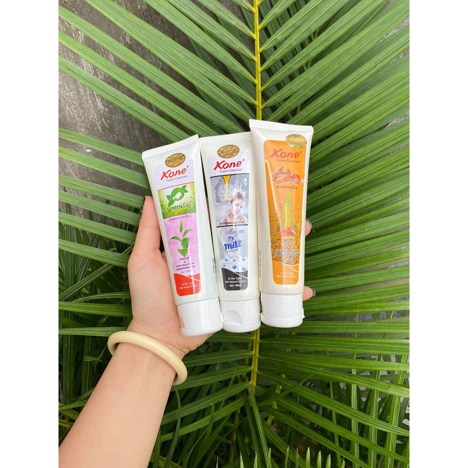 Sửa rửa mặt Kone trà xanh/ Nghệ
