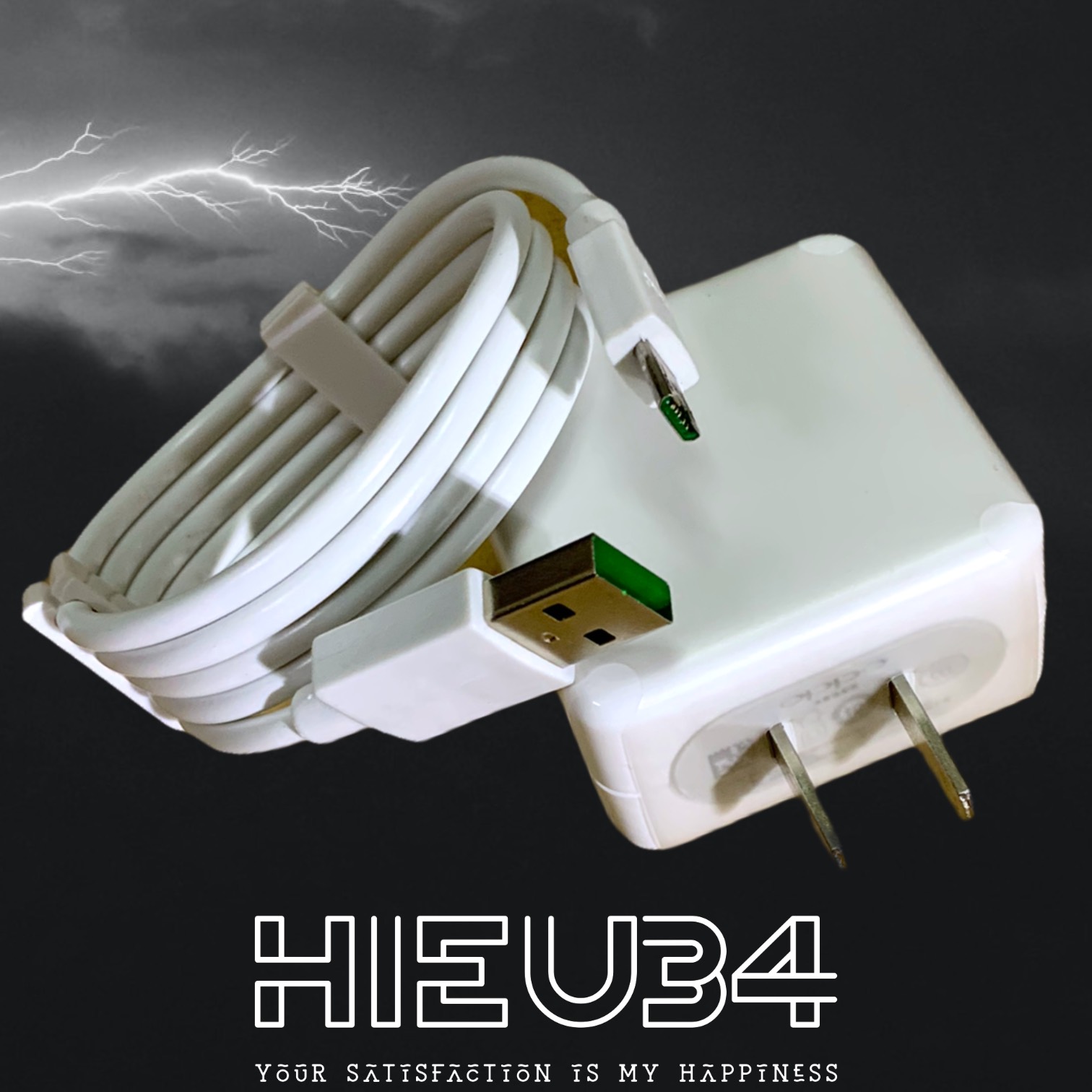 Bộ Sạc Nhanh 4A OPPO VOOC R15 Chân Micro USB