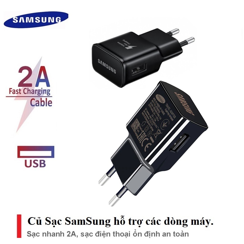 Củ sạc nhanh 2A Micro USB cho các dòng máy điện thoại ( SIÊU BỀN )